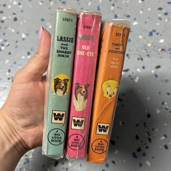 Vintage Big Little Books 3 Pack Lassie, Tweety and Sykvester - Picture 8 of 8
